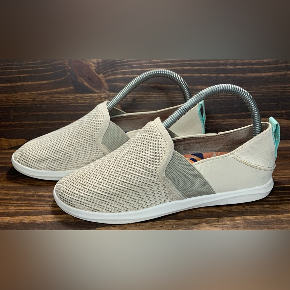 Olukai Hale’iwa Womens Size 6 Shoes Tapa Silt Drop Heel Athletic Sneakers